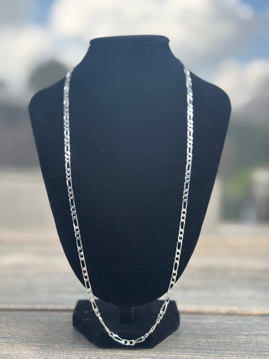 Figaro chain small 925 zilver
