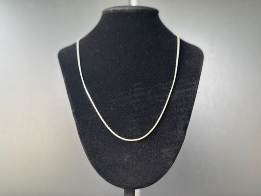 Omega ketting 925 zilver