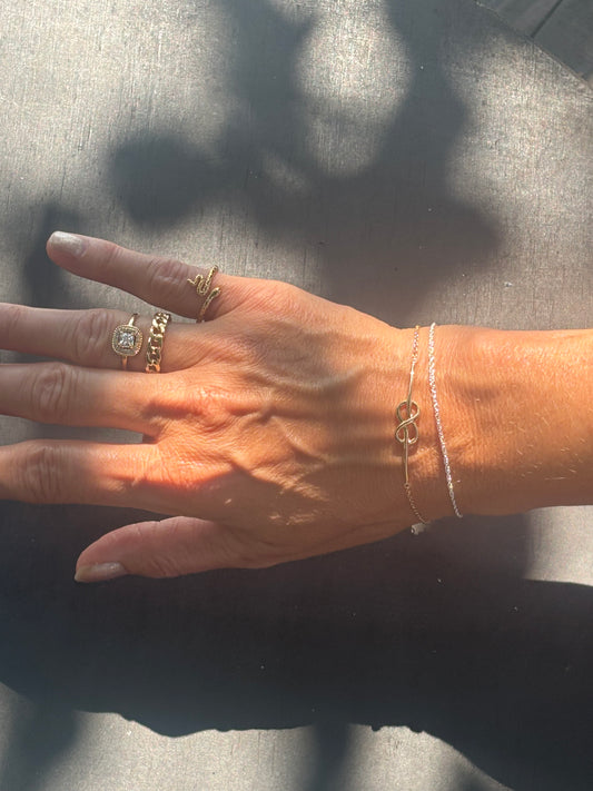 Snake ring 18kt gold plated