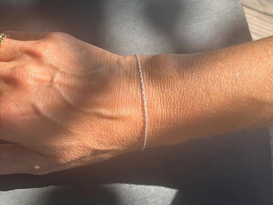 Singapore armband 925 zilver