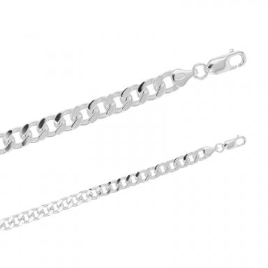 Cuban link armband 925 zilver