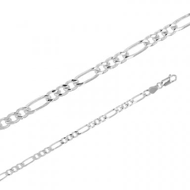 Figaro chain small 925 zilver