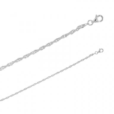 Singapore necklace 925 silver